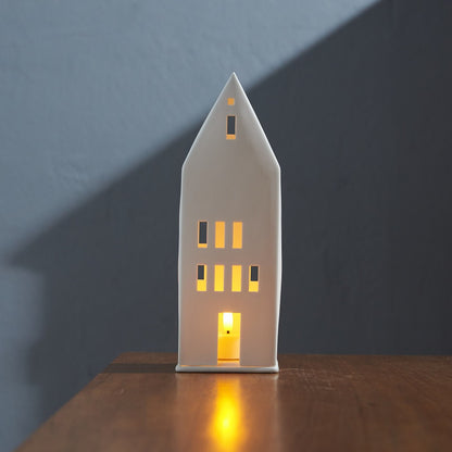 LED Candle House / Large Windows