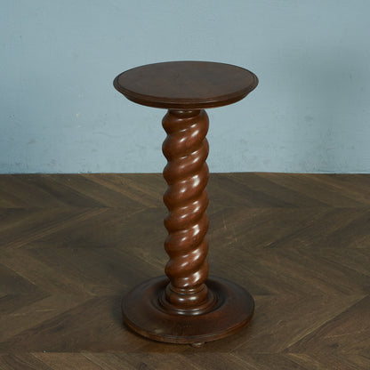 British Classic Burly Twist Leg Side Table #81725