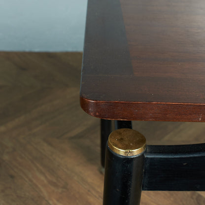 [67520][G-PLAN]Tola&amp;black coffee table (882)