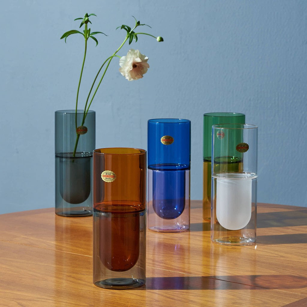 DW VASE Ssize / Amber×Gray
