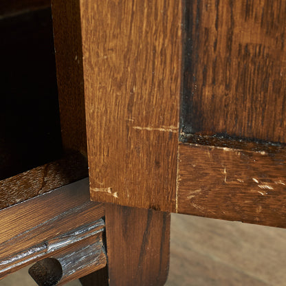 WOOD BROS Oak Cabinet #77405