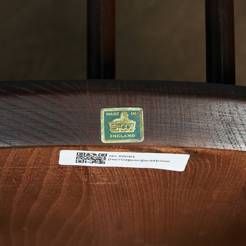 ERCOL Vintage Quaker Chair / Blue Label #66061