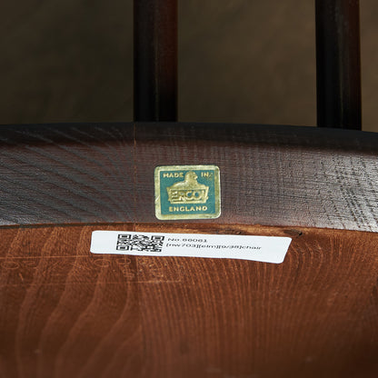 ERCOL Vintage Quaker Chair / Blue Label #66061