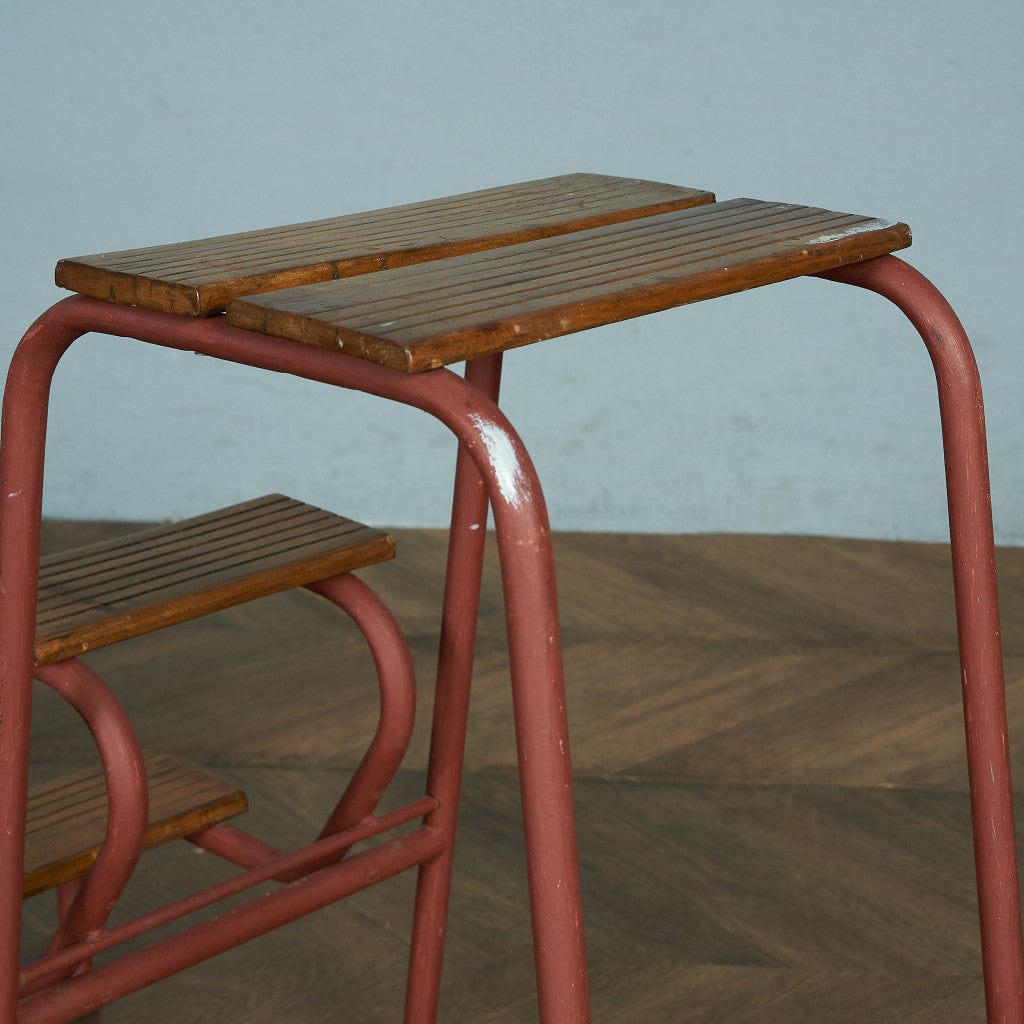 British Vintage Step Stool/Stepping Stool #81717