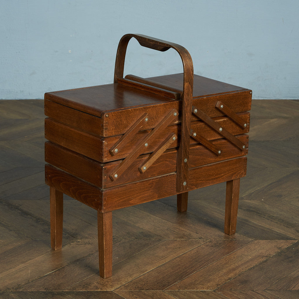 British Vintage Sewing Box #74734