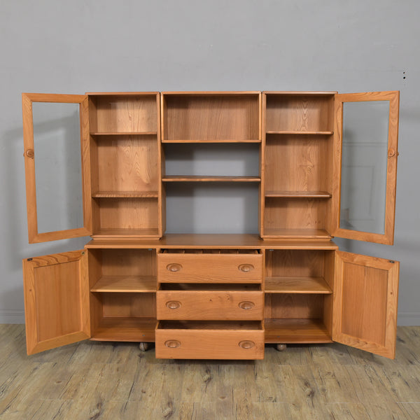 ERCOL ウインザー ウォールキャビネット