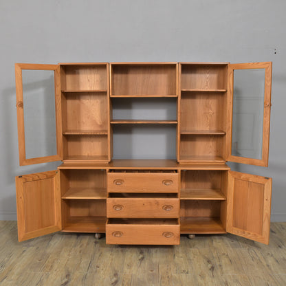 ERCOL ウインザー ウォールキャビネット
