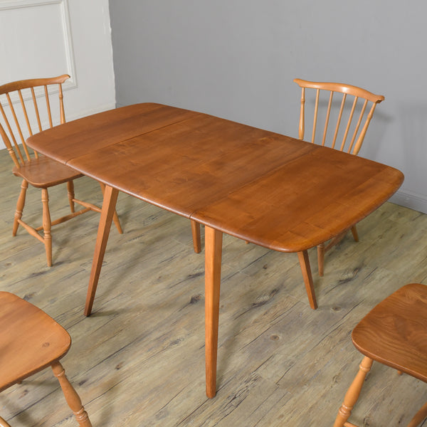 Ercol レクタングル ドロップリーフダイニングテーブル