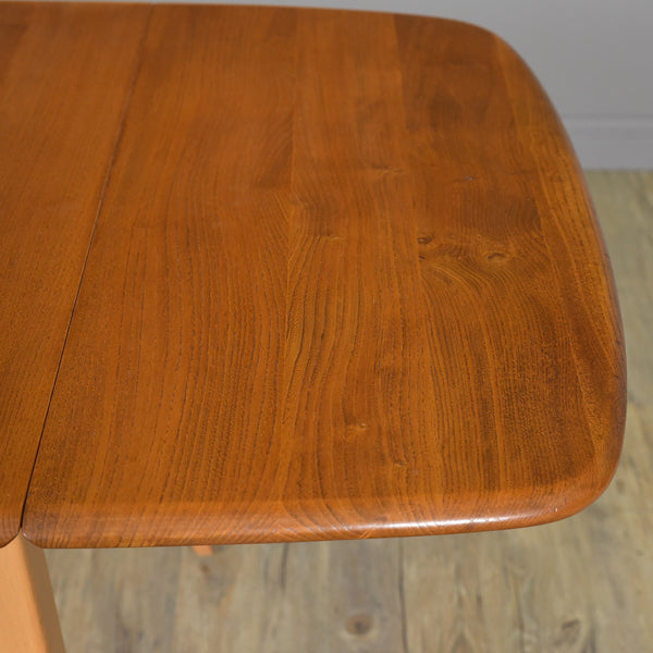 Ercol レクタングル ドロップリーフダイニングテーブル