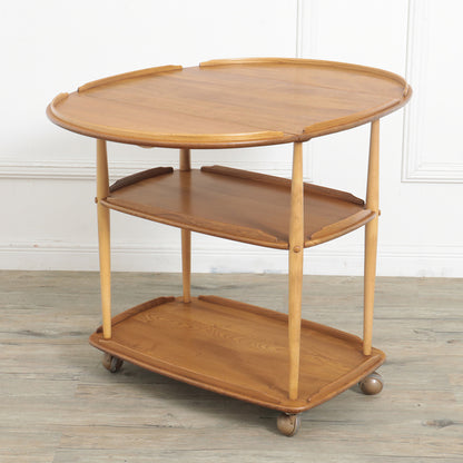 Ercol ドロップリーフティートローリー 505