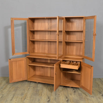 ERCOL ウインザー ウォールキャビネット