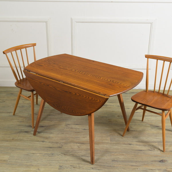 ERCOL ヴィンテージ バタフライ ラウンドテーブル