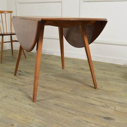 ERCOL ヴィンテージ バタフライ ラウンドテーブル