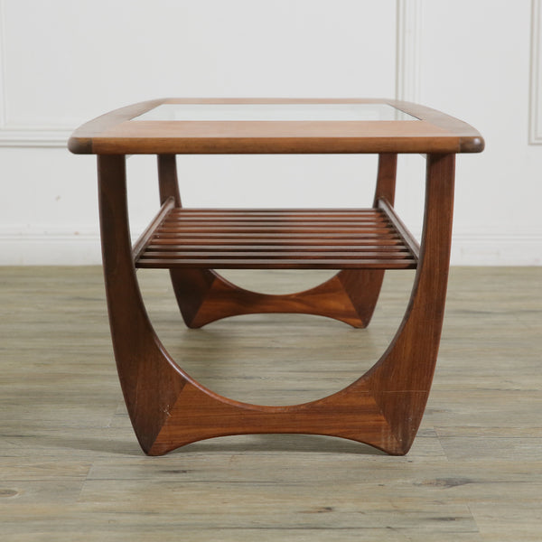 ガラストップロングジョンテーブル(Occasional table 3555)