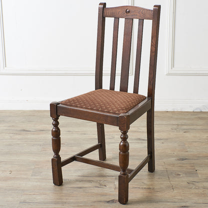 英国アンティーク バルボスレッグチェア 4脚セット