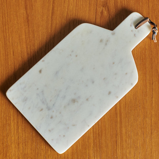 STONE CUTTING BOARD / Marble White