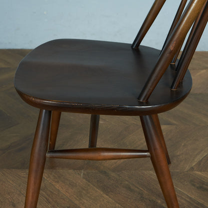 ERCOL Vintage Quaker Chair / Blue Label #73952