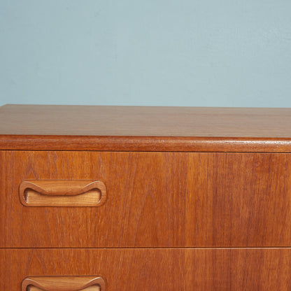 G-PLAN Fresco 3-tier chest/custom iron hairpin legs #80358