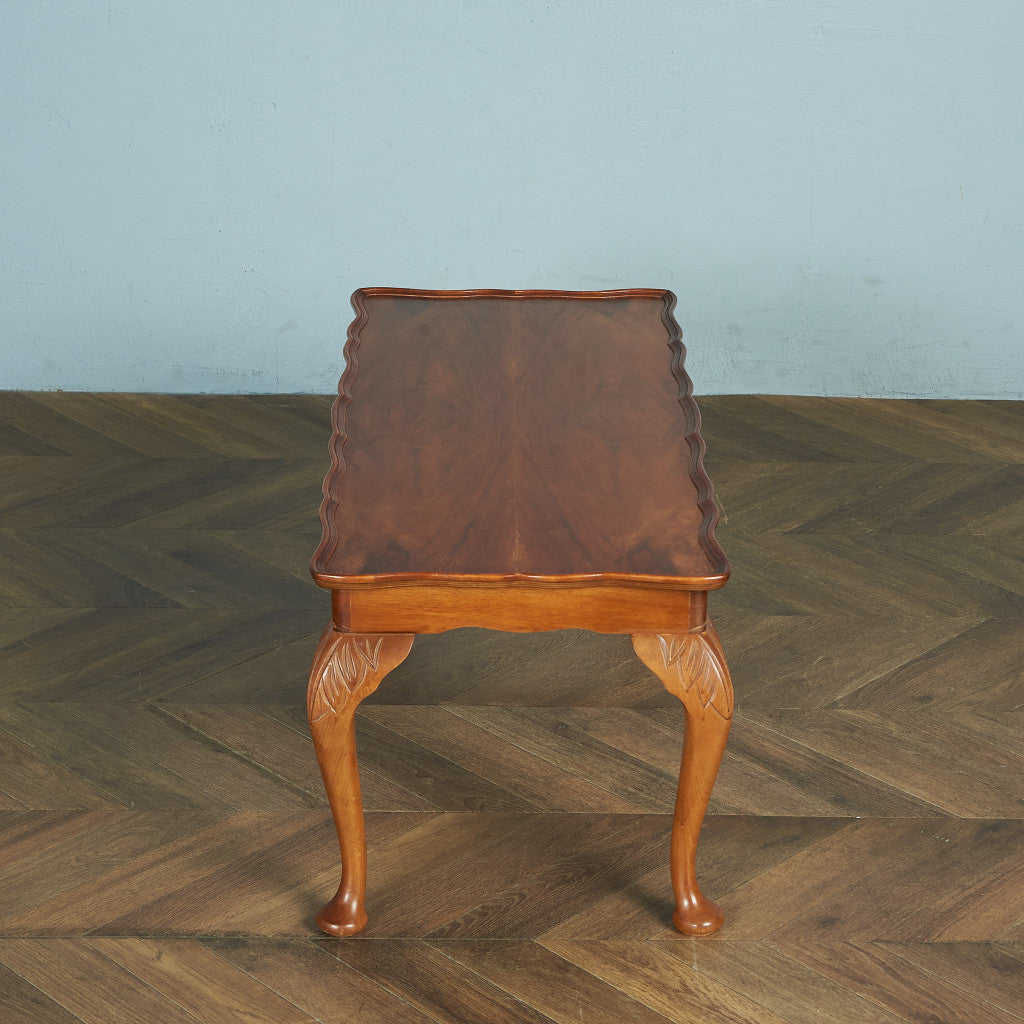 British classic walnut center table #79417