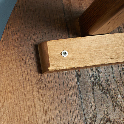 British classic solid oak side table #74989