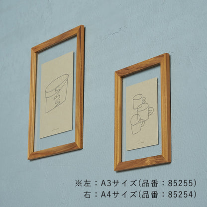 チークフレーム クリア / A3サイズ