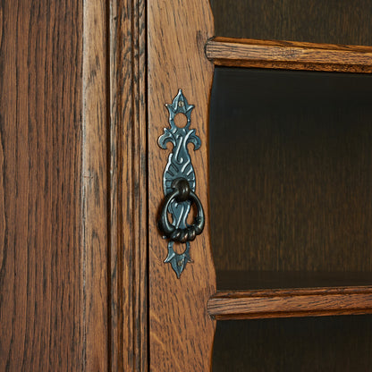 British Classic Oak Corner Cabinet #81946