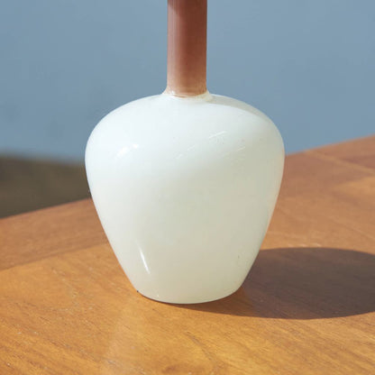 MINI VASE TWO TONE / Brown×Beige