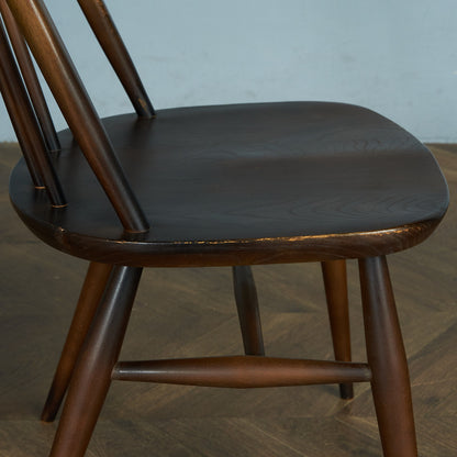 ERCOL Vintage Quaker Chair / Blue Label #73952