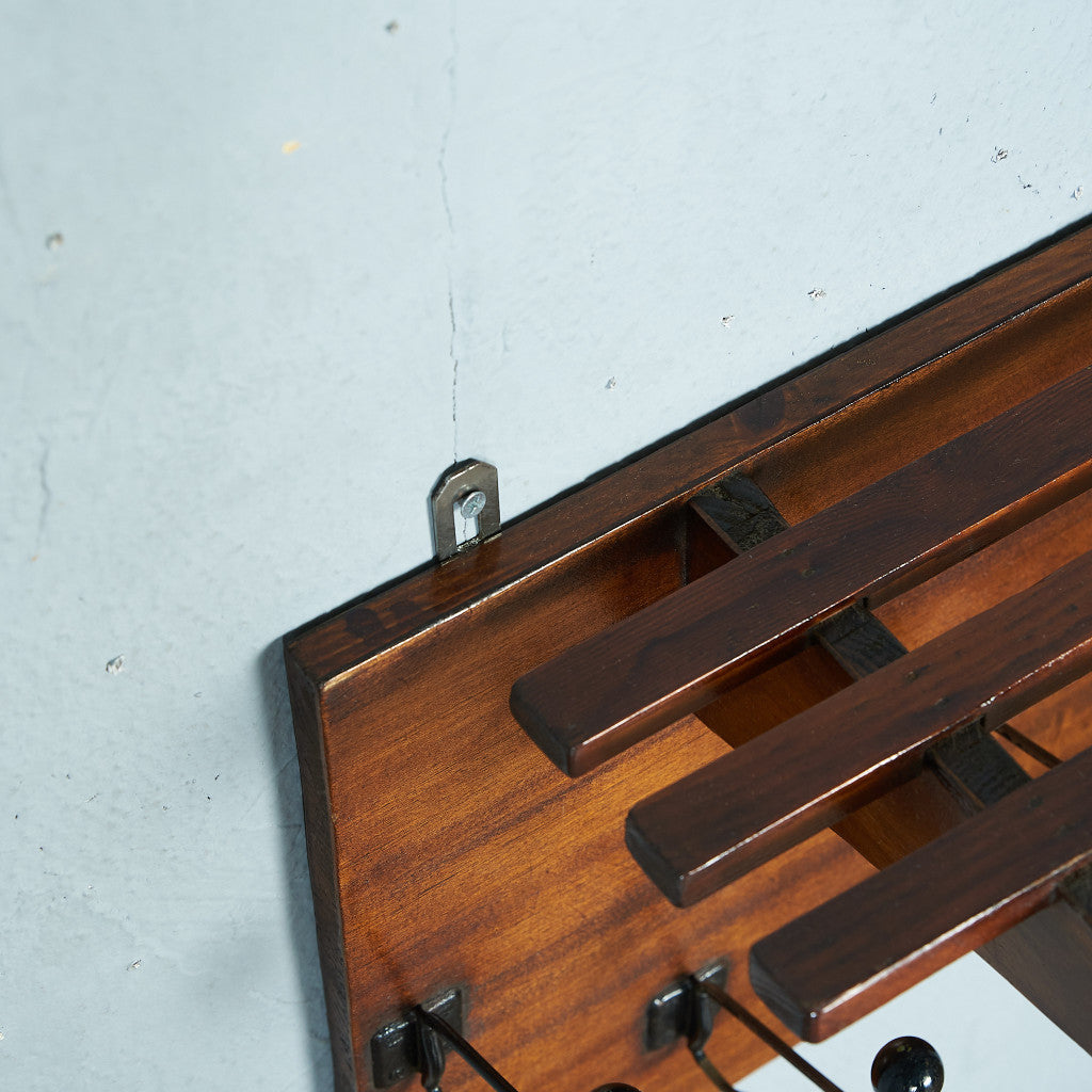 British Vintage Wall Hanger Rack #82035