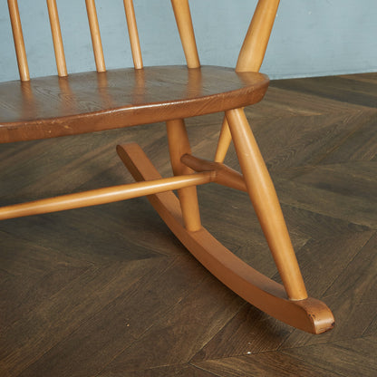 ERCOL Vintage Quaker Rocking Chair / Blue Label #74417