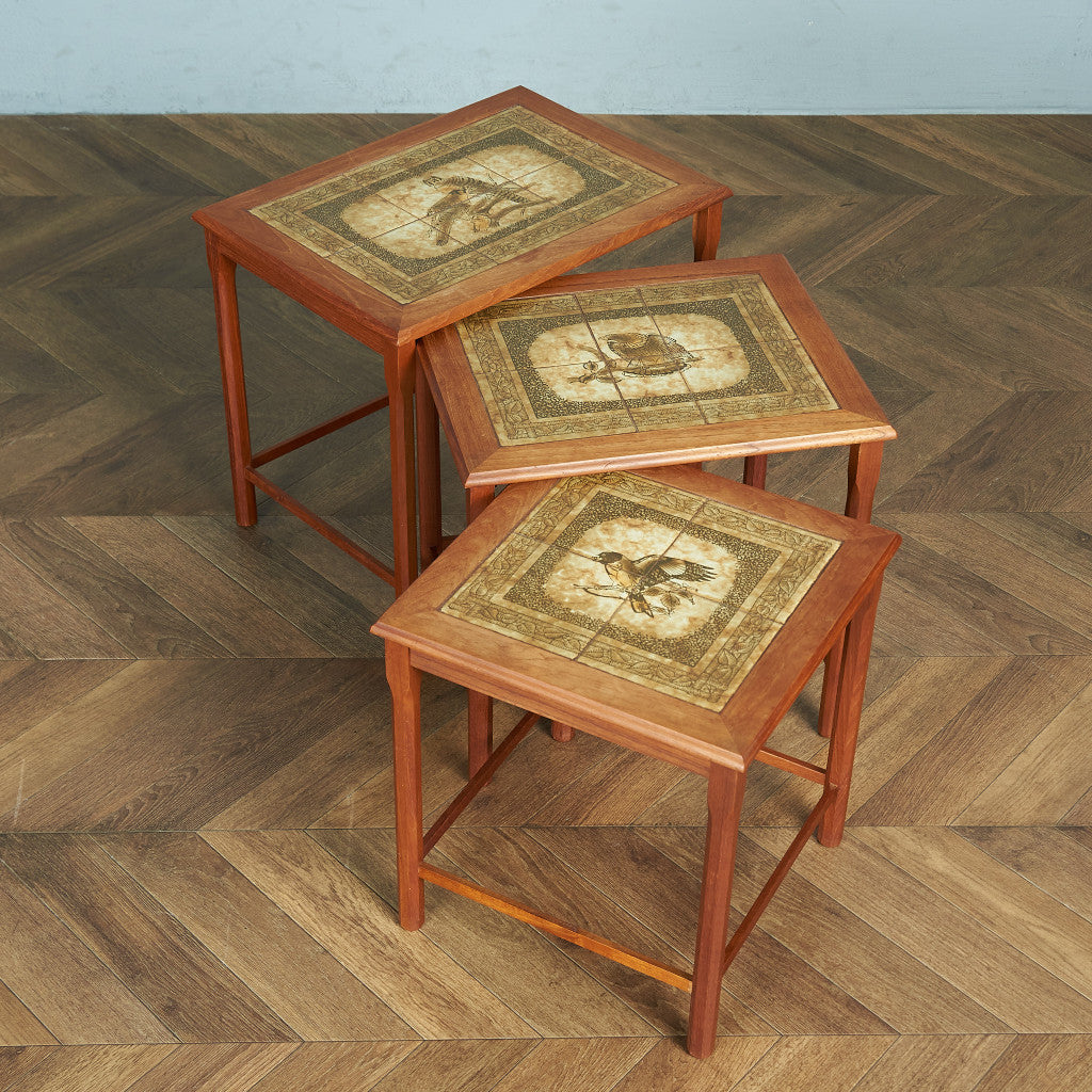 Denmark TOFTEN Tile Top Nesting Table #79360