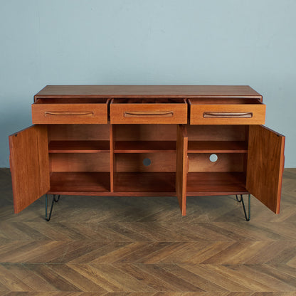 G-PLAN Fresco Vintage Sideboard / Custom Iron Hairpin Legs #77465