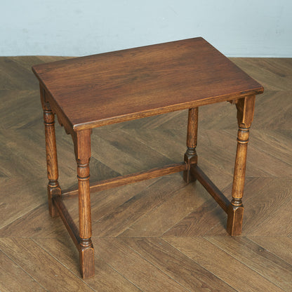 British Classic Oak Nesting Table #79600