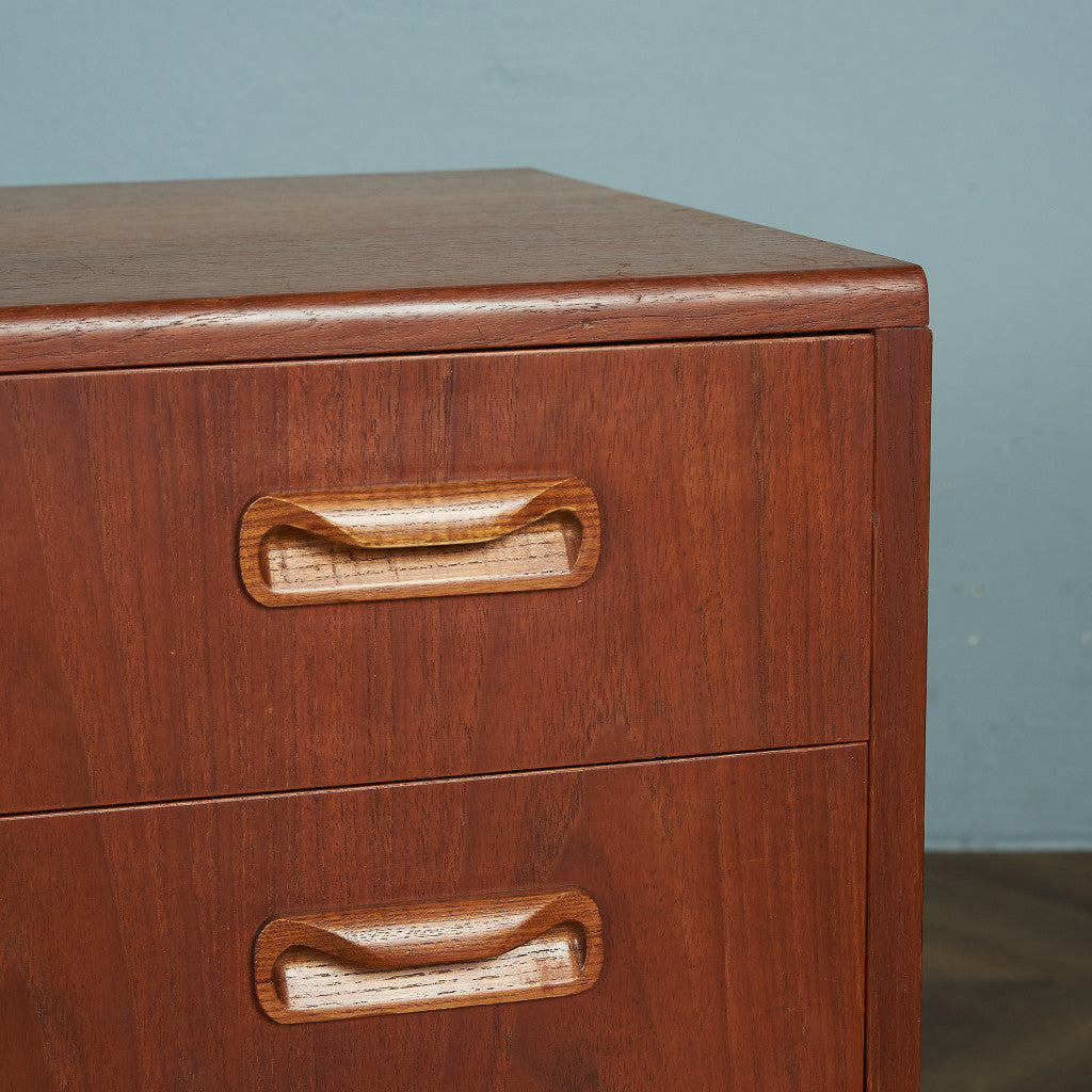 G-PLAN Fresco 3-Drawer Chest/Custom Iron Legs #80357