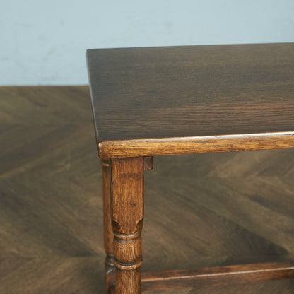 British Classic Oak Nesting Table #79600