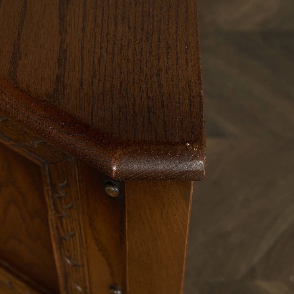 WOOD BROS Oak Cabinet #83651