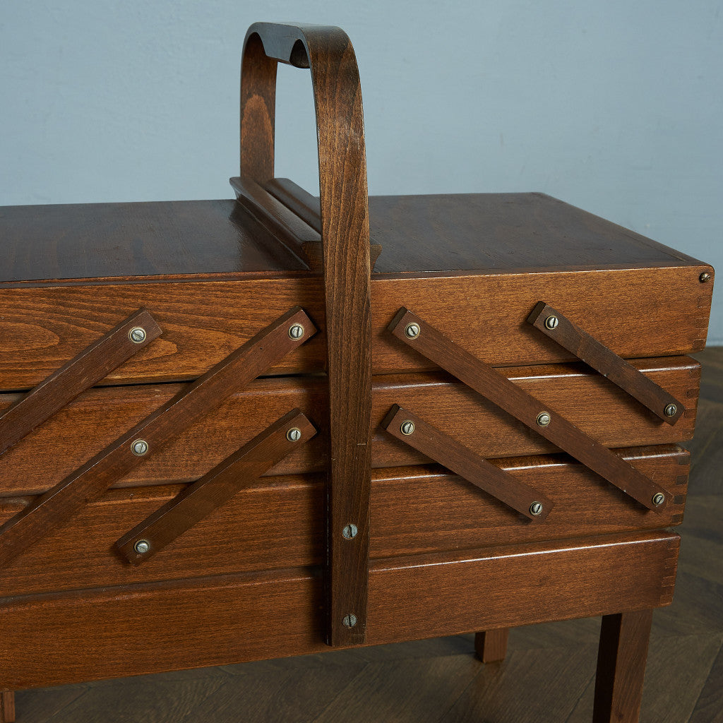 British Vintage Sewing Box #74734