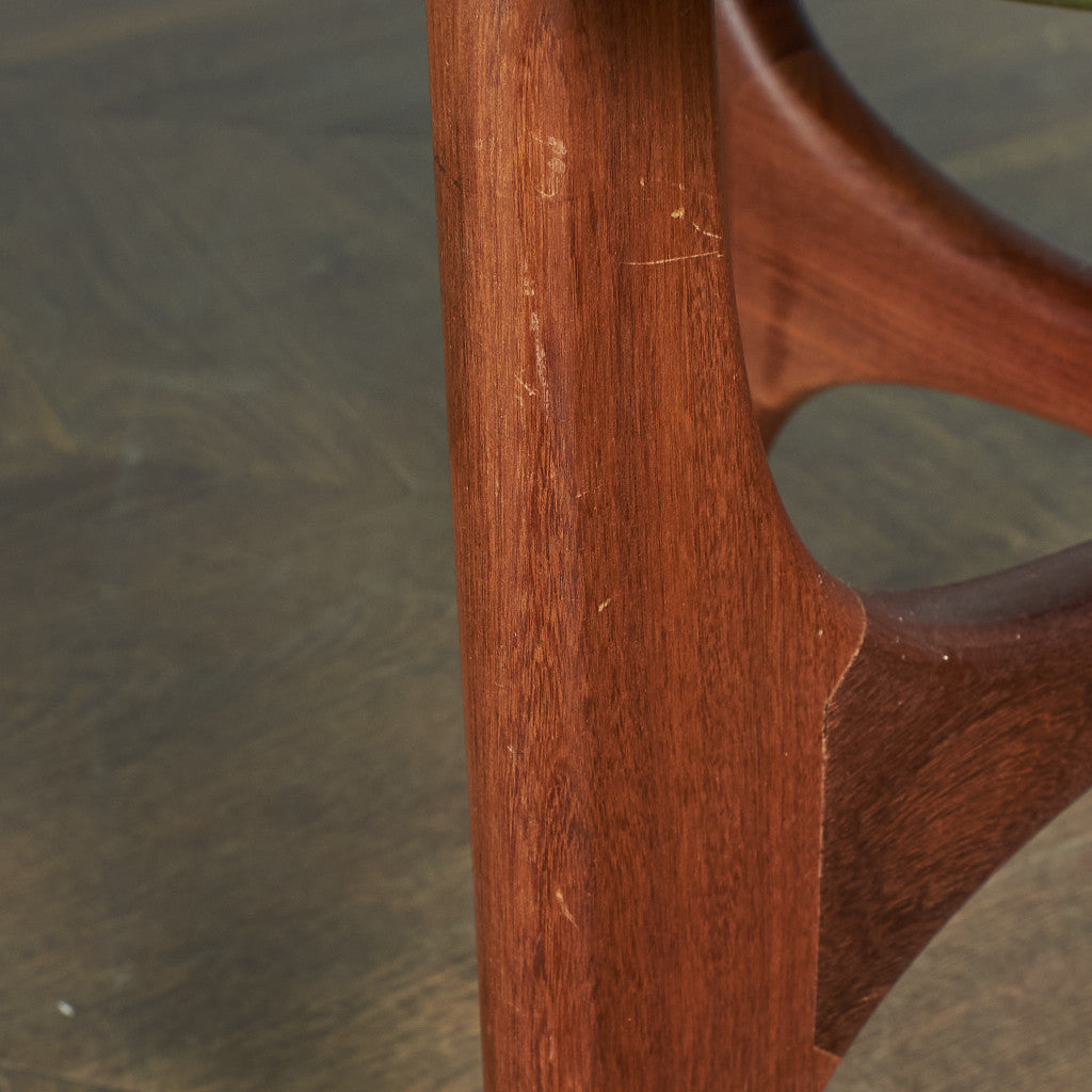 [65758][G-PLAN] fresco stool (6330) with reupholstered seat