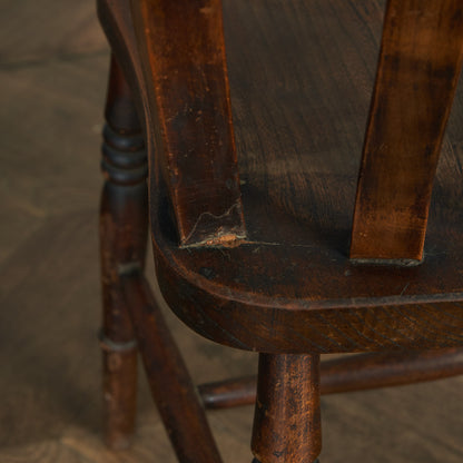 British antique kitchen chair #66129