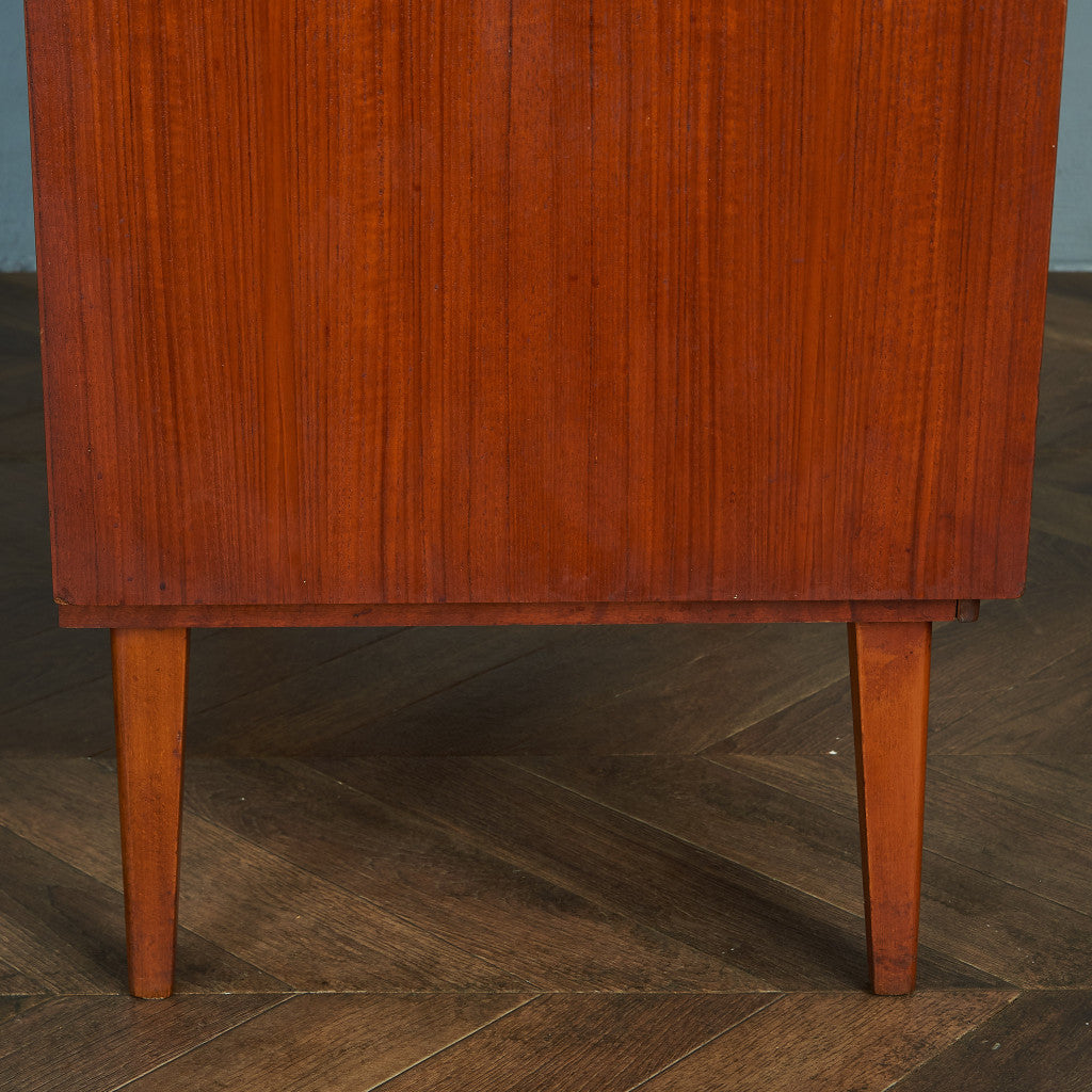 Markaryds Mobelindustri Vintage Roll Top Writing Bureau #80380