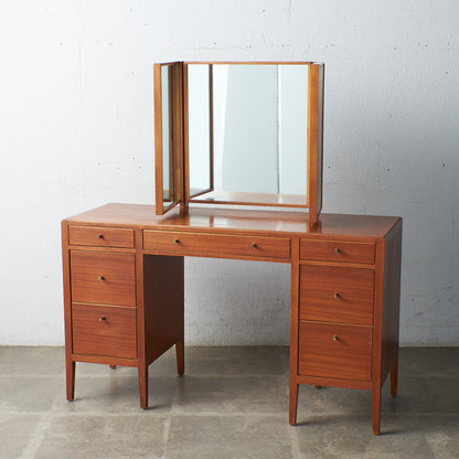 [67201]Lough borough Furniture ヴィンテージ トリプルミラー ドレッシングデスク