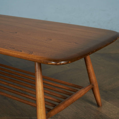ERCOL アーコール ウィンザー コーヒーテーブル 459 / ラウンドゴールドラベル #83916