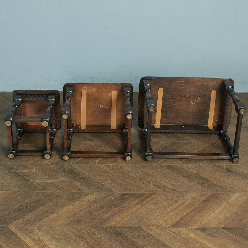 Priory Oak Nesting Tables #74928