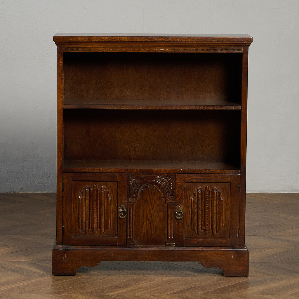 英国 クラシック オーク材 キャビネット
