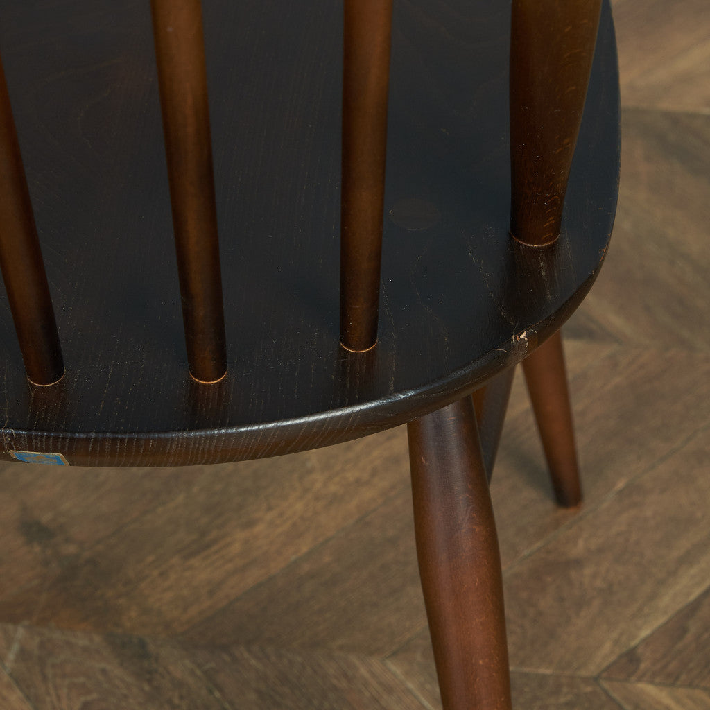 ERCOL Vintage Quaker Chair / Blue Label #73952