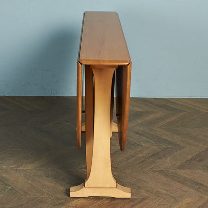 ERCOL Oval Gate Leg Butterfly Table / Repainted Top #75941