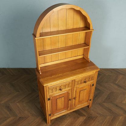 British Oak Welsh Dresser/Cupboard #84628