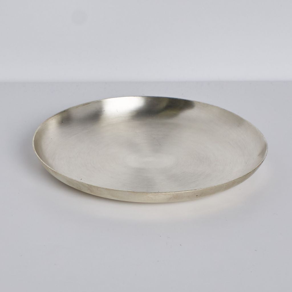 SILVER PLATED PLATE ROUND / M