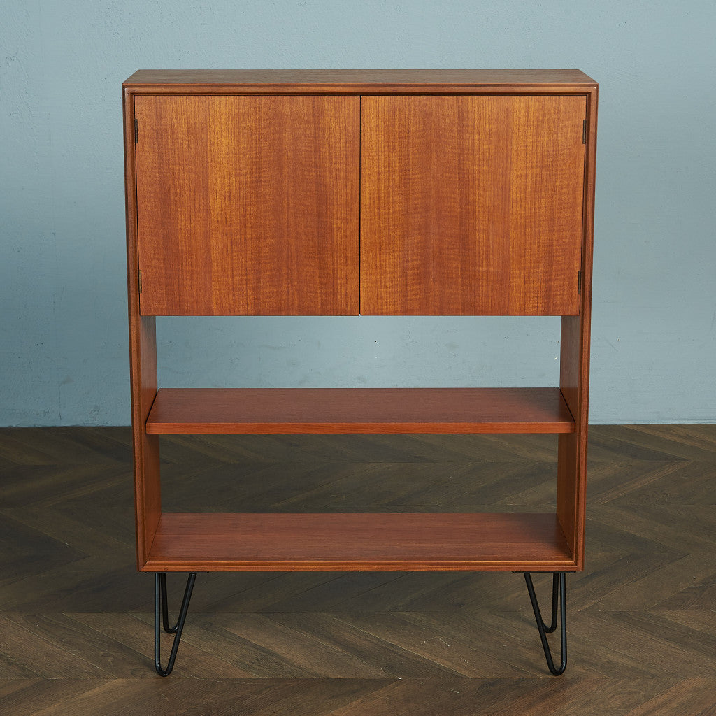 Form FIVE ヴィンテージ ブックケース / カスタム アイアンヘアピンレッグ