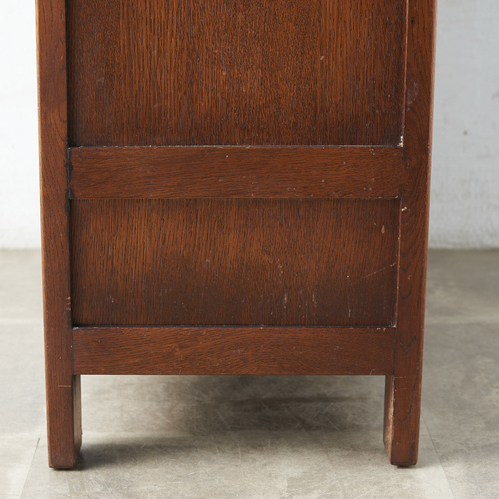 [67252] British classic oak blanket box